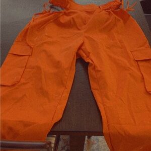 Orange two piece set